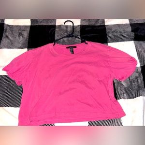 Pink crop top!
